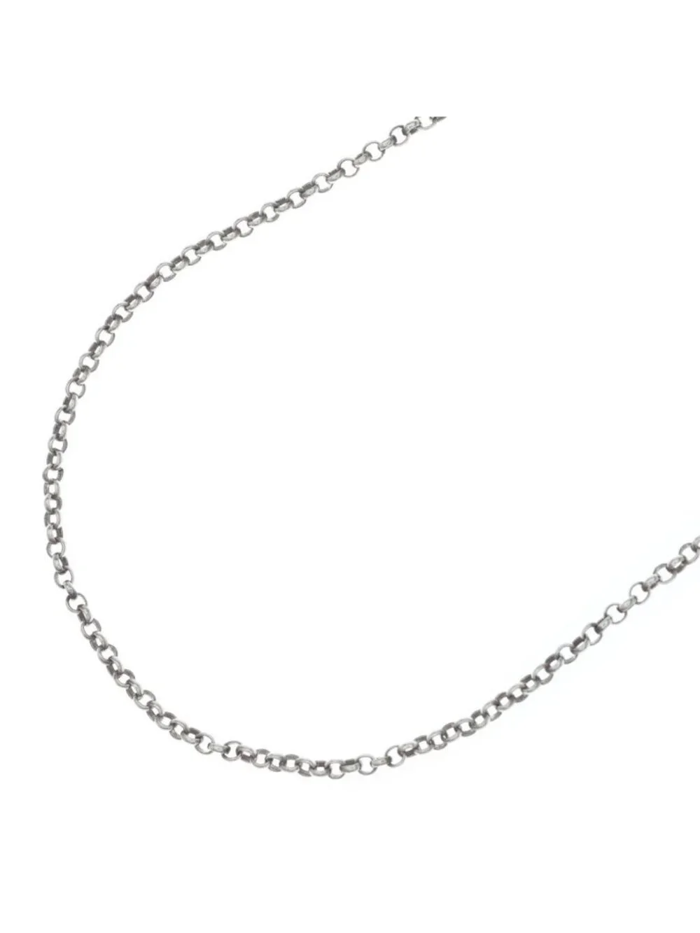 Chrome Hearts Neckchain Roll Chain Necklace Silver